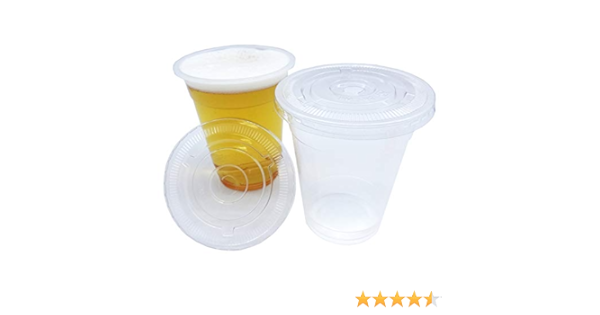 Amazon Set C4 2 1袋 A3 2 2袋 蓋付透明プラスチックカップ 14オンス 100組 使い捨てドリンクカップ オンライン通販 Amazon Set C4 2 1袋 A3 2 2袋 蓋付透明プラスチックカップ 14オンス 100組 使い捨てドリンクカップ オンライン通販