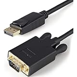 StarTech.com DisplayPort - VGA変換ケーブル 91cm ディスプレイポート/ DP (オス) - VGA(オス) 1920x1200 ブラック DP2VGAMM3B