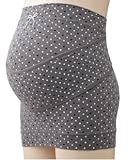 ANGELIEBE エンジェリーベ マタニティ インナー ベルト 付き 妊婦帯 下着 産前 妊婦 妊娠中期 腹帯 フリー グレー ドット 23185 23185454