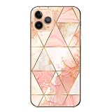 Google Pixel 7a 用 ケース グーグルピクセル7a カバー スマホケース 全機種対応 ハード 大理石 マーブル柄 韓国 タイル ピンク ホワイト