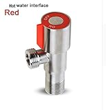 Bakala Sus 304ステンレススチールキッチンバスルームアクセサリー角度バルブfor Toilet /シンク/ Basin /給湯器角度バルブ WH331-1
