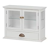 ガラスキャビネット ガラス扉でお洒落に見せる収納