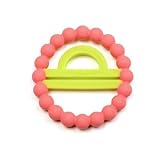 Chewbeads Baby Zodies Teether - Libra (Sep. 23 - Oct. 22) - Pink by Chewbeads [並行輸入品]