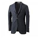 Boglioli Dover Wool Linen: Navy