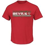 新しいJersey Devils NHLメンズヴィンテージStanley Cup履歴バナーTシャツ M
