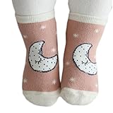 3ペアノンスリップ新生児幼児靴下暖かい薄型ノンスキッドストッキングベビーギフト1-2歳の赤ちゃん-A02