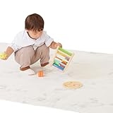 doridori ドリドリ マット ペットマット 防水 滑らない 床暖房対応 (マーブル, 180x140x0.6cm)