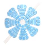 Ninonly 帽子 保冷剤 ヘルメット 冷却 28℃自然凍結 PCMキャップ アイスパッド 冷却帽子パッド 接触冷感 冷却グッズ ひんやり 結露なし 繰り返し利用 暑さ対策 スポーツ キャンプ 屋外作業 通勤（ブルー＆１pcs）