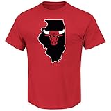 Dwyane Wadeシカゴブルズ# 3 NBAメンズレコードホルダーPlayer Tシャツ レッド