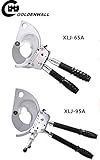 CGOLDENWALL　XLJ-65A 　XLJ-95A 　DIY・工具 作業工具 切断工具 カッター　ラチェットケーブルカッター　 (XLJ-65A)