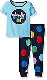 The Children's Place Baby-Girls Sweet L'il 2-Piece Pajama Set Adorable (Caribean) 12-18 months [並行輸入