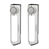 Doberman Security SE-0134A-2PK Motion Detector Light/Alarm Combo - 2 Pack (Silver/Black) [並行輸入品]
