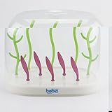 KINGZUO　哺乳びん乾燥フレーム 乾燥ラック ダストカバー付　抗菌防ほこり衛生的 ABS+PP素材　471g