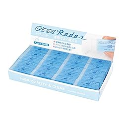 シード 消しゴム クリアレーダー 100 40個入 クリア PVC EP-CL100-40P