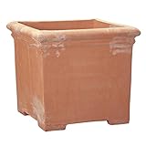 タブポット足付 55cm[鉢][イタリアンテラコッタ・ベノッチ] ノーブランド品