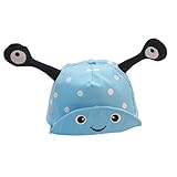 Cutelove 日よけ帽子 ハット 鳥打ち帽子 子供 大きな目付き メッシュキャップ 男女兼用 紫外線対策 日焼け止め 熱中症対策 お出かけ つば広 野球帽 可愛い帽子