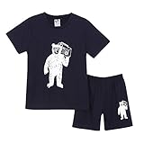 Cutelove　Tシャツ+半ズボン2点セット　クマ柄　ラウンドネック　トップス　半袖　綿　男の子　女の子　ベビー　ボイズ　ガールズ　赤ちゃん　幼児　春　秋　可愛い　ファッション　素敵　カジュアル　普