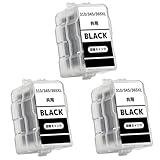 BC-310/BC-345/BC-365共通(BK ブラック)【3本セット】キャノン用 詰め替えインク 大容量 補充用 対応機種：MP493/MP490/MP480/MP280/MP270/MX420/MX350/iP2700/TS3130S/TS3130/TS203/TR4530/TS3330/TS3530