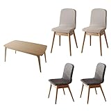 ミックス／Onnell Dining 5set ダイニングセット ダイニング シンプル 幅150cm オシャレ 北欧 モダン 木製 天然木 トノー型