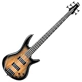 Ibanez5弦ベースギター、右、ナチュラルグレーバースト(GSR205SMNGT)