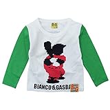 GASBAG(ガスバグ) 野球ゲーム天竺長袖Tシャツ 130cm /グリーン NO.G-09501