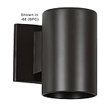 Sunset Lighting F6855-21 Outdoor Wall Sconce, Glossy Black Finish [並行輸入品]