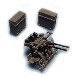 1/144 IJN 九六式25mm連装機銃セット 1/144 IJN 九六式25mm連装機銃セット
