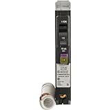 Square D by Schneider Electric QO 15 Amp単極デュアル関数( CAFCI、回路遮断器漏電遮断器)