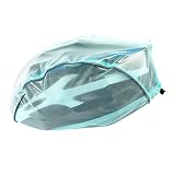 SunniMix 自転車　ヘルメット　カバー　防水　ダウンヒル　MTB　ロードバイク　サイクリング　ヘルメット　全3色 - 青