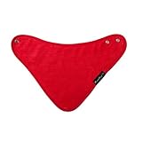 Mum 2 Mum バンダナビブ　　名入れ刺繍対応 (レッド)