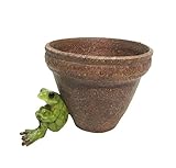 【正規輸入品】 feeDECO 植木鉢 Animal Pot Cover [Frog Baby]