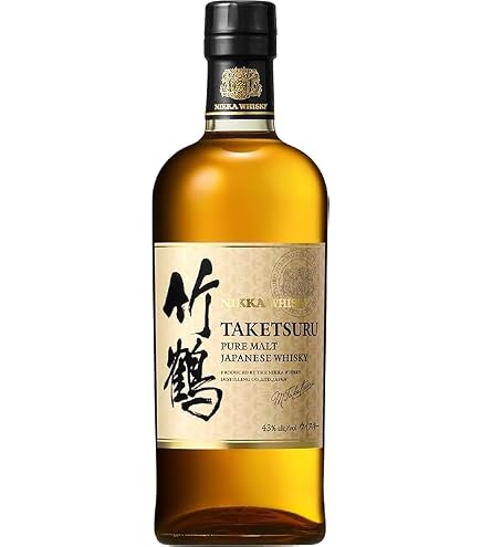 Amazon.co.jp: ニッカ 竹鶴 ピュアモルトウイスキー43度700ml[新ラベル