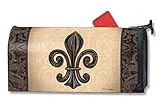 MailWraps Fleur de Lisメールボックスカバー# 01287
