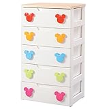 アイリスオーヤマ チェスト キッズ ミッキー 5段 幅56cm MHG-555