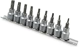 Titan Tools 16129 Star Socket Bit Set - 9 Piece by Titan Tools