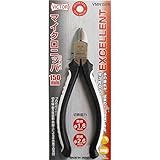 (業務用10個セット) ビクター EXマイクロニッパー（プロ向け） VMN150B 150mm ホワイト＆ブラック 日本製