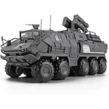 Bianstar子供用合金エンジニアリング車両ダイカストモデルシミュレーションコレクション軍用輸送車両クレーン男の子おもちゃギフト (兵員輸送車モデル) (A) [並行輸入品]