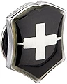 VICTORINOX(ビクトリノックス) ピンズ スイスクロス ブラック 4.1888.3 【国内正規品】