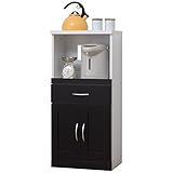 ワイエムワールド　ミニ食器棚 キッチンボード 炊飯台  高さ100cm