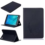 UNEXTATI Galaxy Tab A 8.0 Inch T350 ケース 高品質 PUレザー 手帳型ケース 保護カバー カード収納 液晶保護 防塵 Samsung Galaxy Tab A 8.