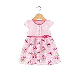 ベビー服 100cm 女の子 子供服 Pojour ワンピース 夏ドレス プリンセス花ドレス 子供ギフト 通気 綿