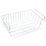 吊戸棚 バスケット 冷蔵庫 本棚 オフィステーブル 収納 重ね合せ (1個セット)