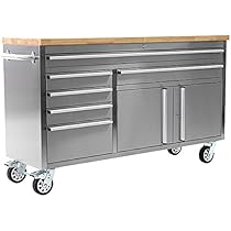 Amazon | ステンレス ツールキャビネット 総積載荷重約600kg 約