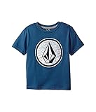 (ボルコム) VOLCOM キッズTシャツ Classic Stone Short Sleeve (Toddler/Little Kids) Blue Smoke 3T n/a [並行輸入品]