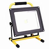 充電式 LED 投光器 Amilliastyle 50W LED作業灯 非常ライト 停電対策 軽量 LEDライト 充電式ライト 防水 キャンプ用品 アウトドア 1年保証