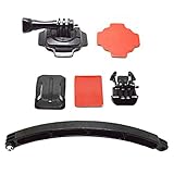 Perfk 360度回転ヘルメットマウント　自己拡張写真アームホルダー　Goproに対応