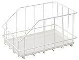 伸晃 キッチンワイヤーボックス20cmタイプ ホワイト KWB-20W