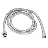 DealMux 8ミリメートル穴径の1.5Mロングバスルームフレキシブルシャワーホースパイプ