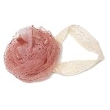 Frills Adorableベビー女の子ヘッドバンドアクセサリーカチューシャ赤ちゃんと幼児のため、かわいいレースとヘッドバンド カラー: ピンク