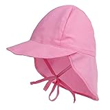 子供 日よけ帽子 360度保護 つば広 2018 キッズ 日よけ 日焼け止め 折りたたみ48-54cm 2-5歳 帽子 サンバイザー サファリハット 可愛い 通気性 外出用 紫外線対策 ぼうし 女の子